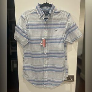 Vineyard Vines Mens Short Sleeve Button-Down XS